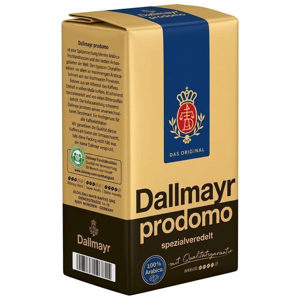 Кава мелена Dallmayr Prodomo арабіка 500 г 1112 фото