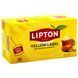 Чорний чай Lipton Yellow Label 50 пакетиків, 100 г 1103 фото 1