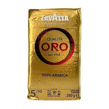 Кава мелена Lavazza Qualit&agrave; Oro (100% Арабіка), 250 г 1108 фото