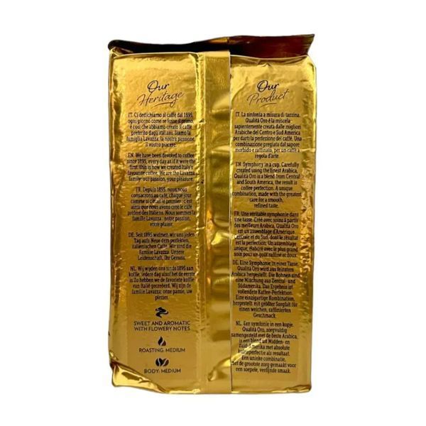 Кава мелена Lavazza Qualit&agrave; Oro (100% Арабіка), 250 г 1108 фото