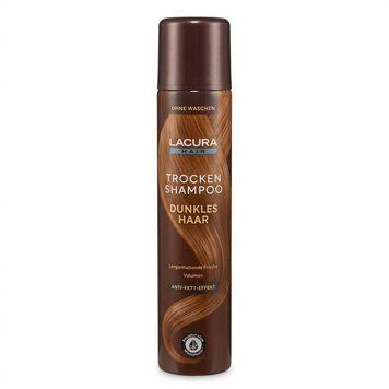 Сухий шампунь для темного волосся Lacura Hair Trockenshampoo Dunkles Haar, 200 мл 1063 фото